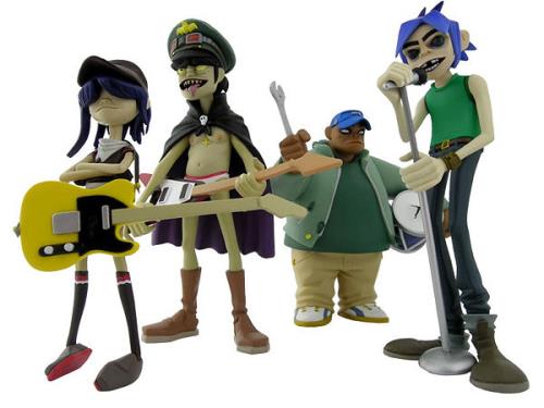 Gorillaz White Series Figures [Variant] Europe Toy White
